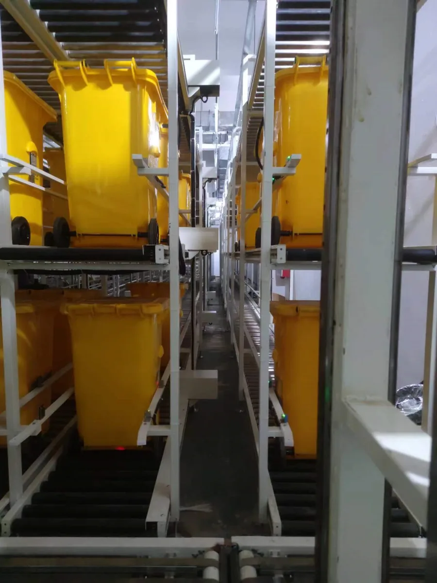 Almacenamiento y transporte de contenedores